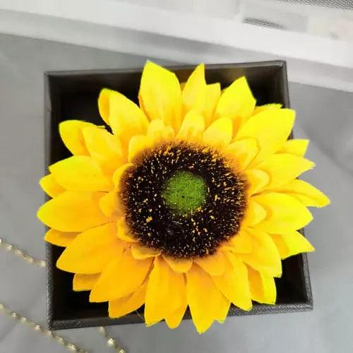 Colar Meu Raio de Sol + Caixa com Girassol - My Store