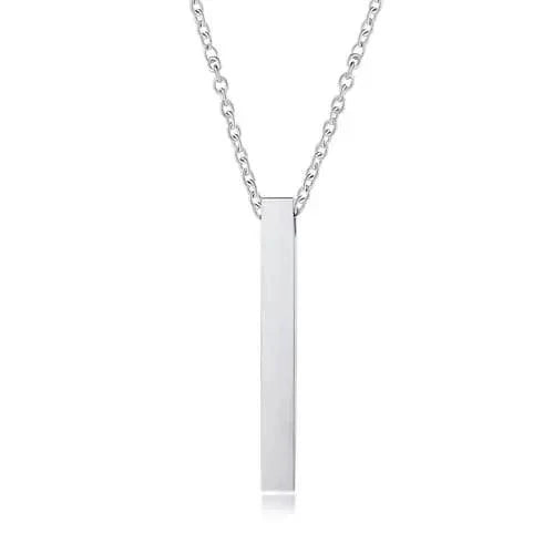 Colar Barra - Escrita Personalizável - My Store