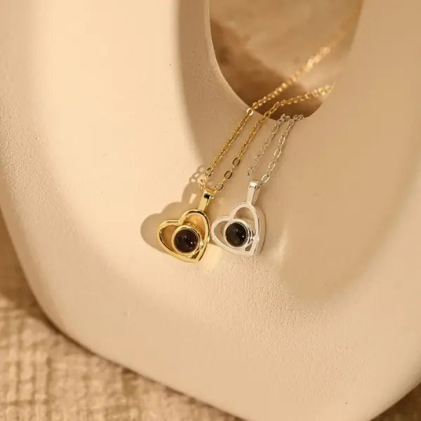 Colar Memórias do Coração - Foto Personalizável