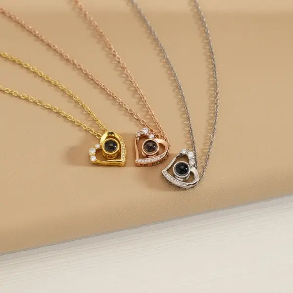 Colar Memórias Brilhantes - Foto Personalizável