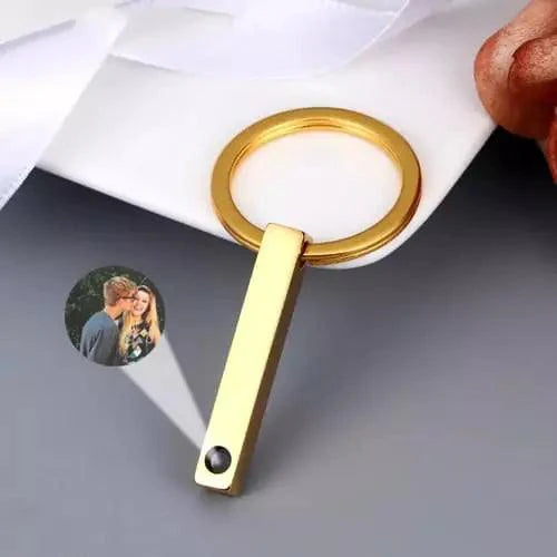 Chaveiro Barra - Foto + Texto Personalizável - My Store