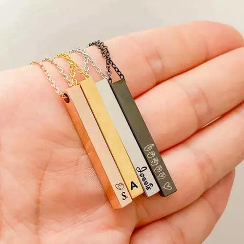 Colar Barra - Escrita Personalizável - My Store