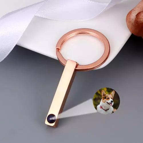 Chaveiro Barra - Foto + Texto Personalizável - My Store