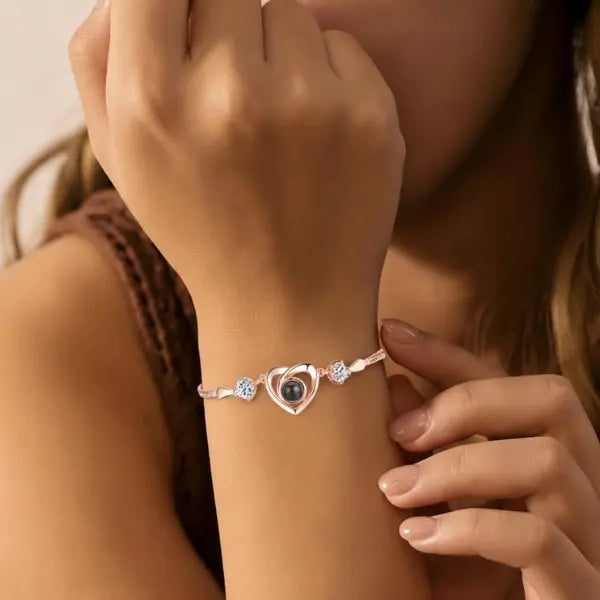 Pulseira Heart - Foto Personalizável