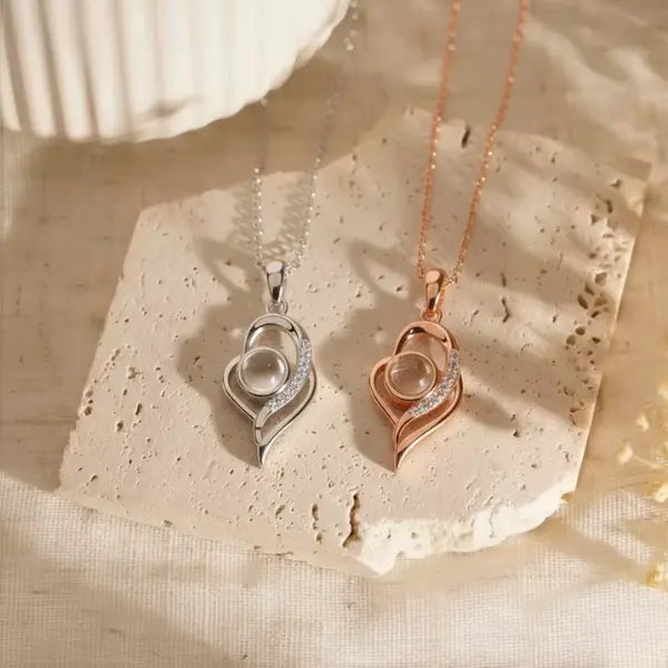 Colar Brilhante - Foto Personalizável