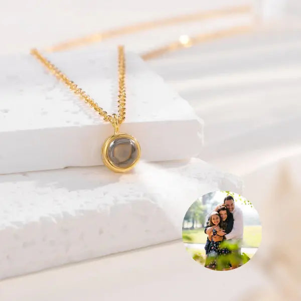 Colar Pingo do Amor - Foto Personalizável