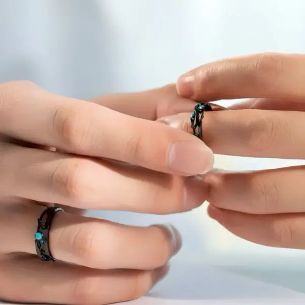 Par de Alianças - Galáxia Noturna