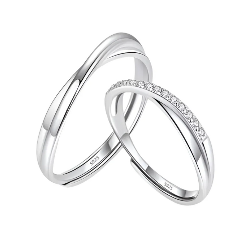 Par de Alianças - Entrelaços - My Store