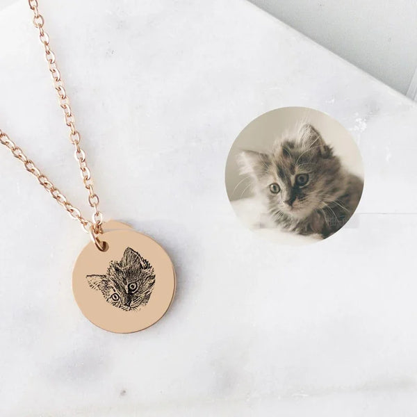 Colar Pets - Foto e Nome Personalizável