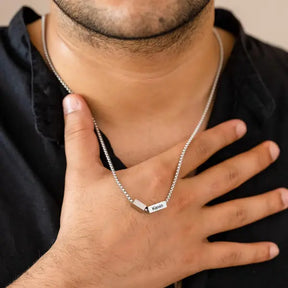 Colar Masculino - Nomes personalizáveis