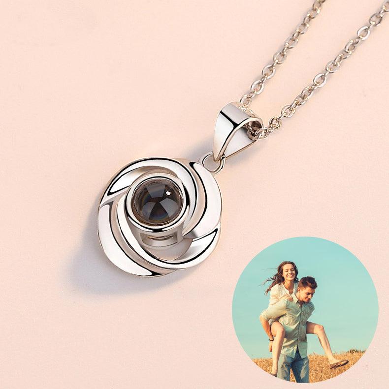 Colar Espiral - Foto Personalizável