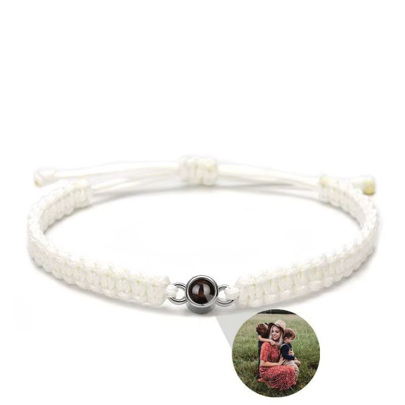 Pulseira Laço do Amor - Foto Personalizável