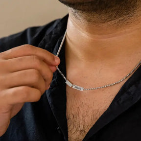 Colar Masculino - Nomes personalizáveis