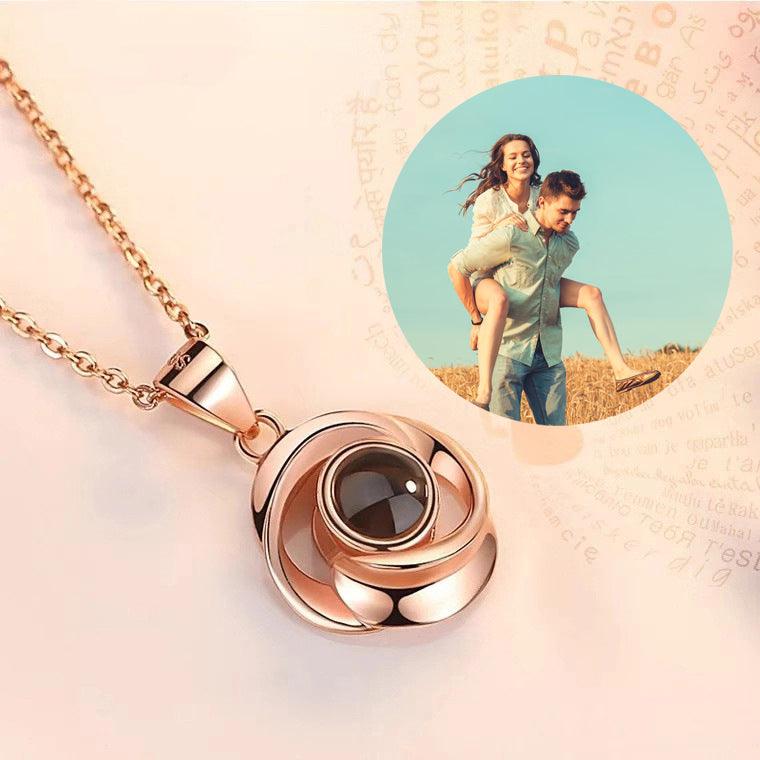 Colar Espiral - Foto Personalizável