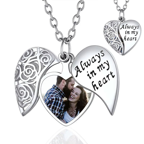 Colar Eterno Relicário - Foto Personalizável