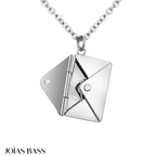 Colar Envelope - Mensagem Personalizável
