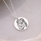 Colar Mãe Eterna - Foto e Escrita Personalizável