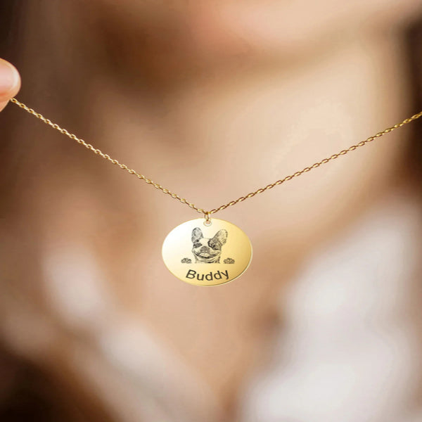 Colar Pets - Foto Personalizável