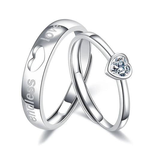 Par de Alianças - Amor Sem Fim - My Store