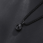 Conjunto Colar + Pulseira Masculino - Foto Personalizável - My Store