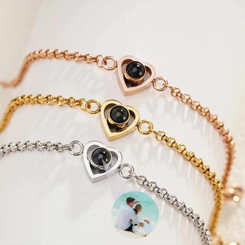 Pulseira Memórias Eternas - Foto Personalizável - My Store