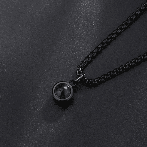 Conjunto Colar + Pulseira Masculino - Foto Personalizável - My Store