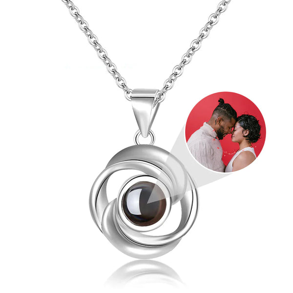 Colar Espiral - Foto Personalizável
