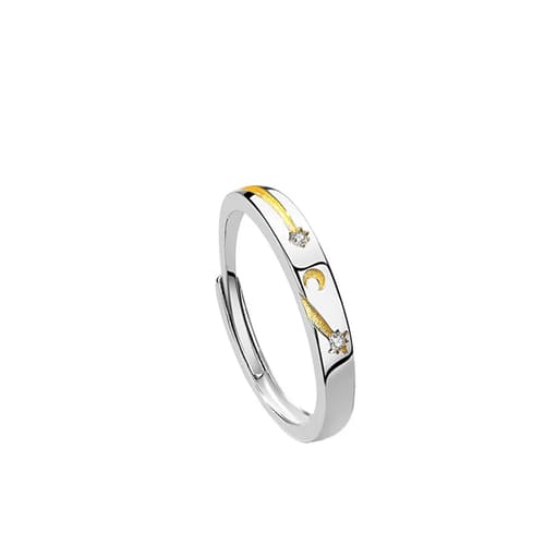 Par de Alianças - Meteoros de Ouro - My Store