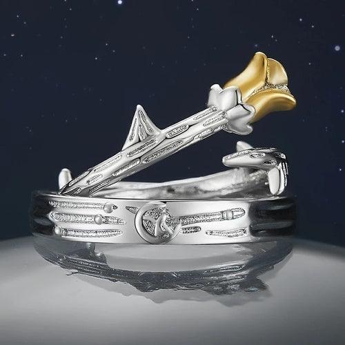 Par de alianças - Pequeno Princípe e a Rosa - My Store