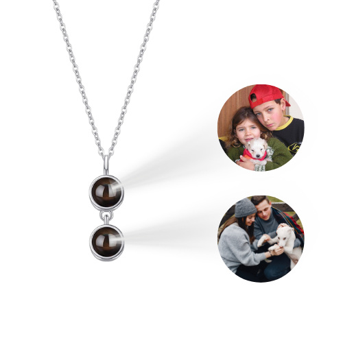 Colar Pingos do Amor - Fotos Personalizáveis - My Store