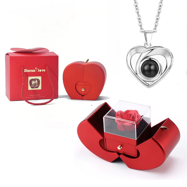 Colar Momentos Eternos - Foto Personalizável + Caixa Encantada