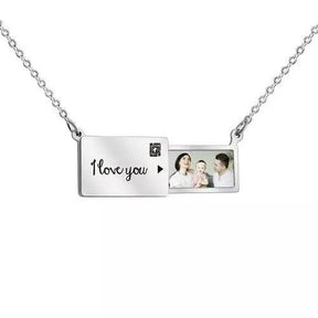 Colar Envelope - Foto + Escrita Personalizável - My Store