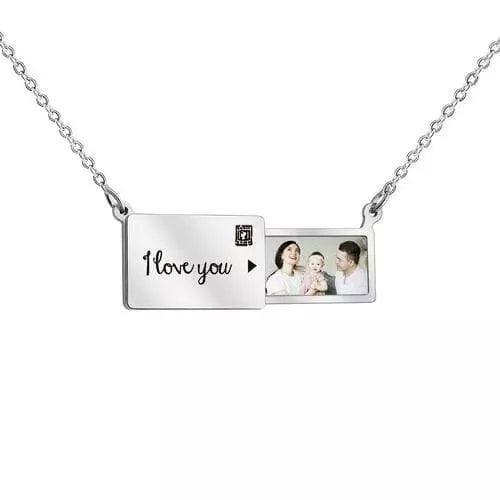 Colar Envelope - Foto + Escrita Personalizável - My Store
