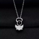 Colar Anjo - Foto Personalizável