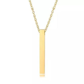 Colar Barra - Escrita Personalizável - My Store