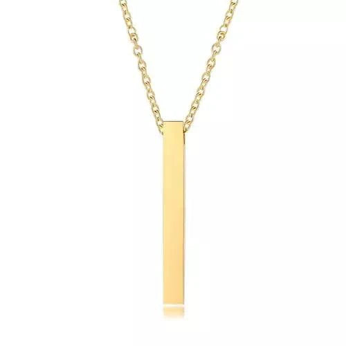 Colar Barra - Escrita Personalizável - My Store