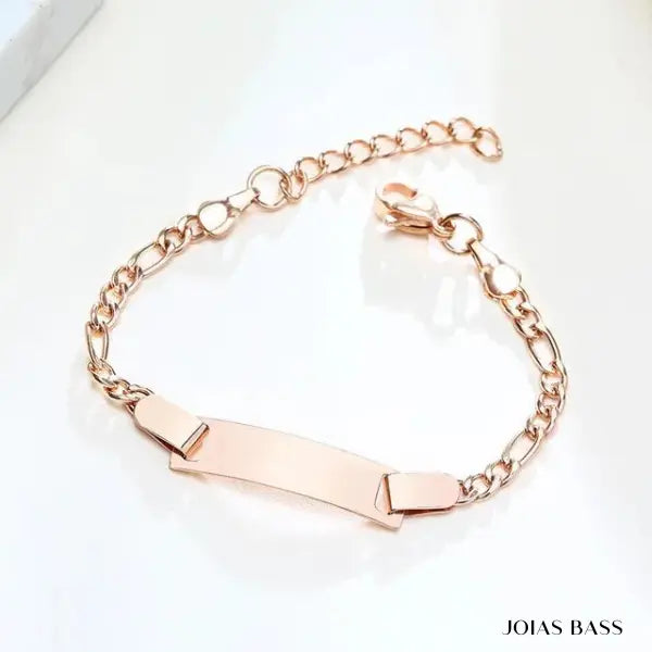 Pulseira Infantil - Nome + Data Personalizável