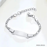 Pulseira Infantil - Nome + Data Personalizável