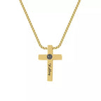 Colar Cruz - Foto + Escrita Personalizável - My Store