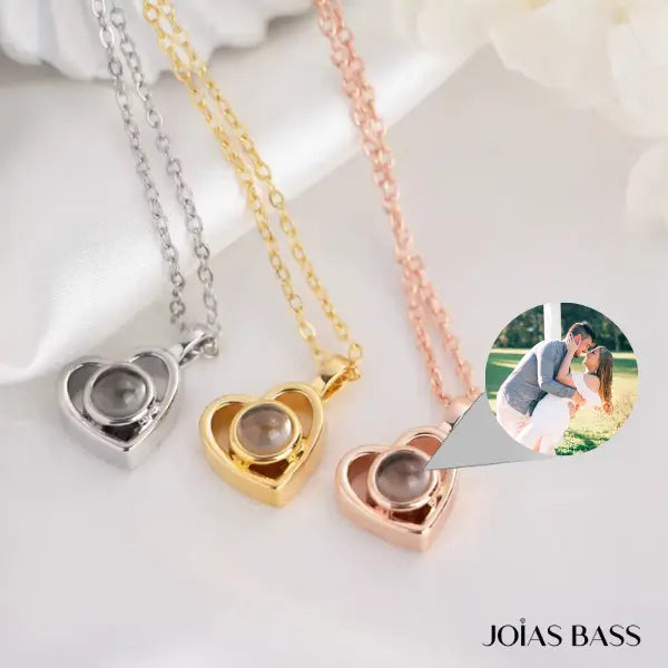 Colar Memórias Eternas - Foto Personalizável