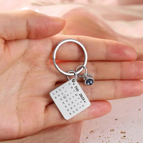 Chaveiro Calendário - Foto + Data Personalizável - My Store