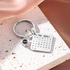 Chaveiro Calendário - Foto + Data Personalizável - My Store