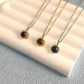 Colar Pingo do Amor - Foto Personalizável