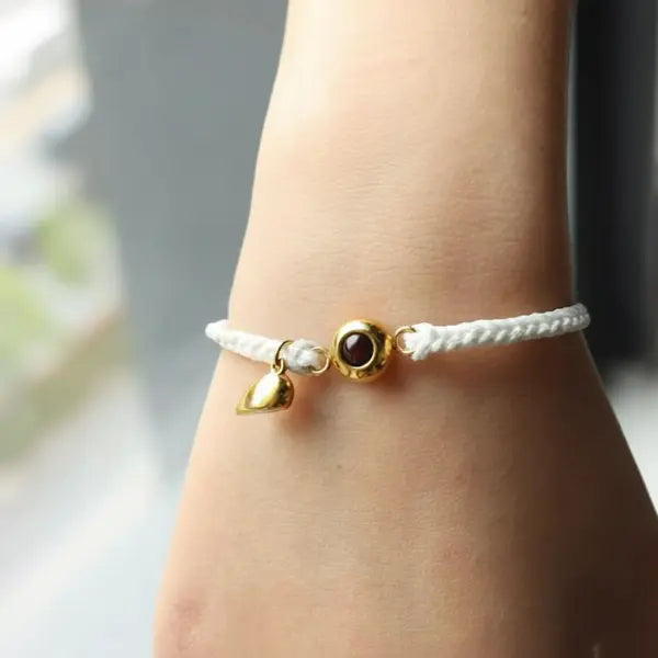 Par de Pulseiras Magnéticas - Foto Personalizável