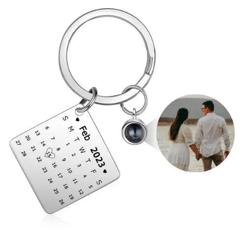 Chaveiro Calendário - Foto + Data Personalizável - My Store