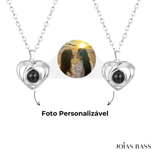 Kit de Colares Momentos Eternos - Foto Personalizável
