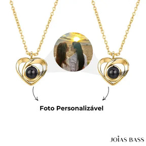 Kit de Colares Momentos Eternos - Foto Personalizável