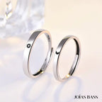 Par de Alianças - Sol e Lua