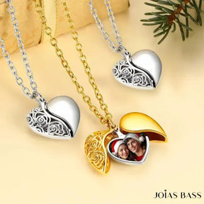 Colar Eterno Relicário - Foto Personalizável