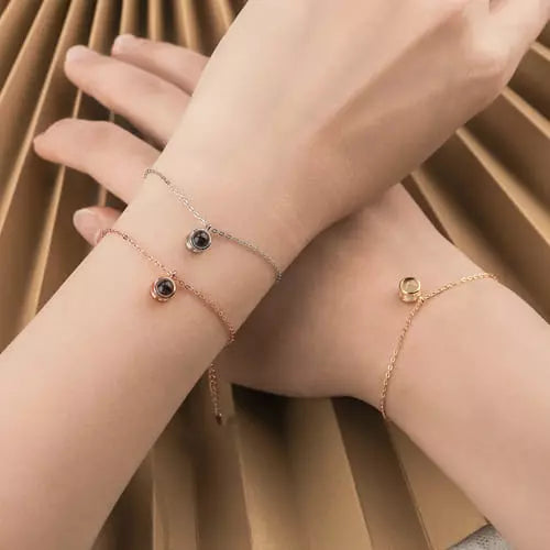 Pulseira Pingo do Amor - Foto Personalizável - My Store